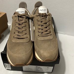 Rag&bone Retro Runner - Suede Low Top Sneaker light sand suede casual comfy
